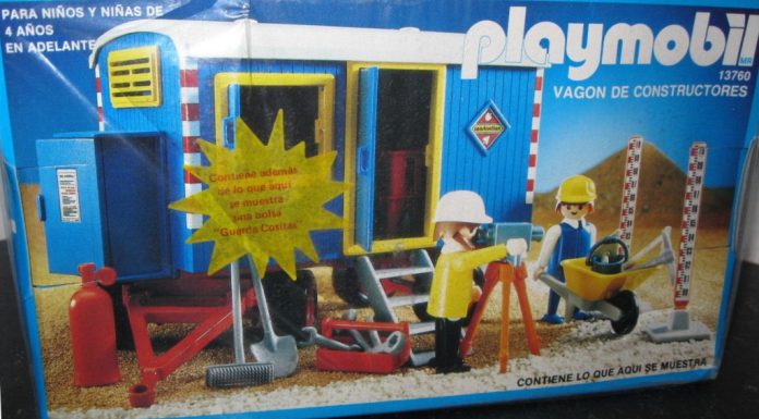 Playmobil Aurimat 13760 – Construction Trailer Playmobil Aurimat 13760 Construction Trailer
