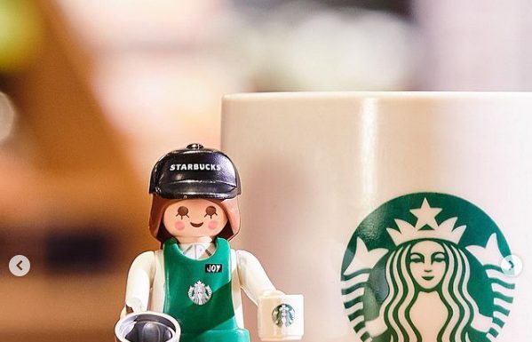Playmobil Korea 70497 Starbucks Barista, Joy