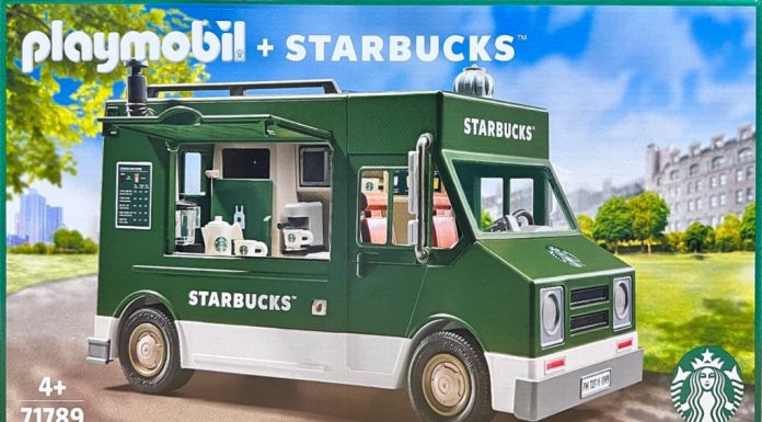 Playmobil Korea 71789 Starbucks Coffee Truck