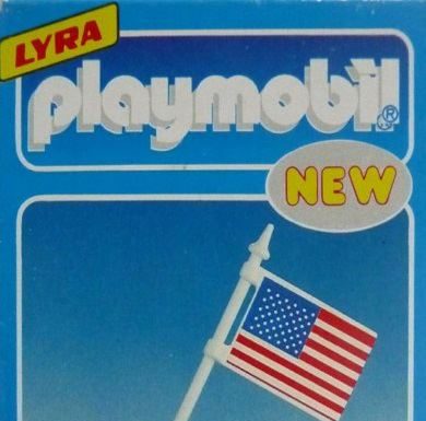 Playmobil Lyra 1025s1 Jinete con bandera