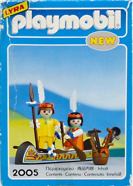 Playmobil Playmobil Lyra 2005 – Indios con canoa 1 Playmobil Lyra 2005 Indios con canoa