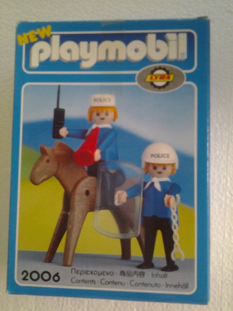 Playmobil Playmobil Lyra 2006 – Policía montada 1 Playmobil Lyra 2006 Policía montada