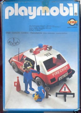 Playmobil Lyra 3216 – Coche del jefe de bomberos Playmobil Lyra 3216 Coche del jefe de bomberos