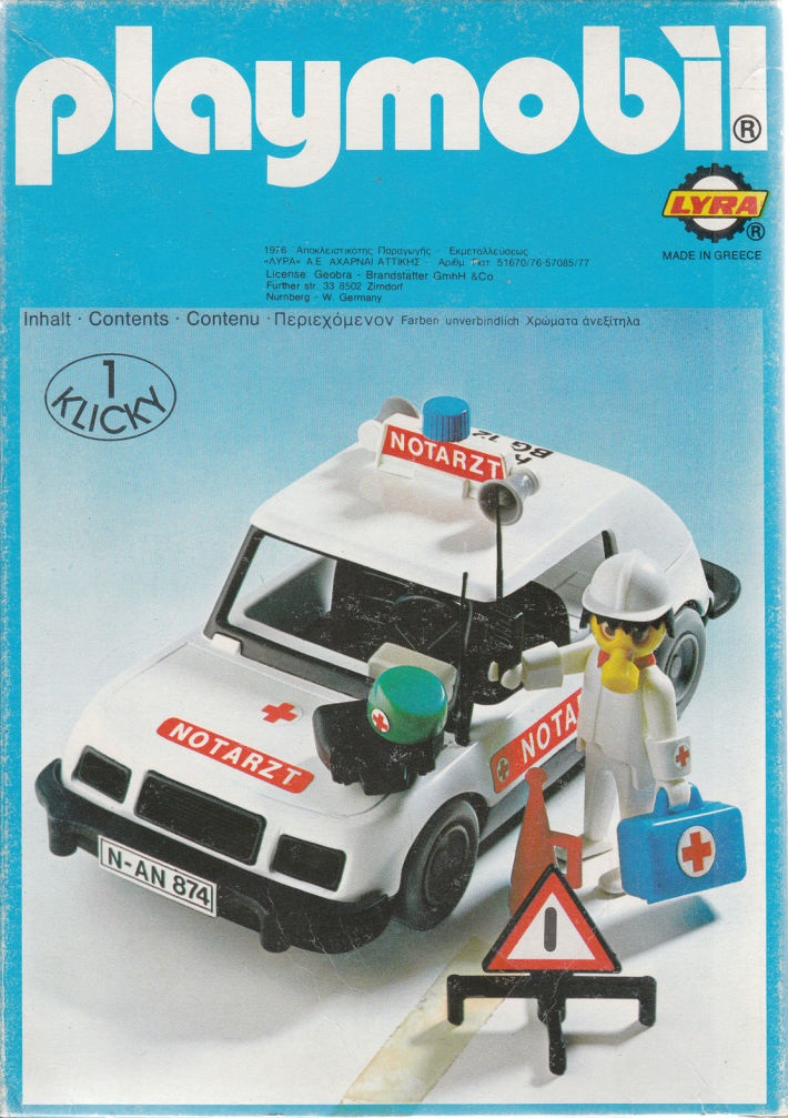 Playmobil Playmobil Lyra 3217 – Coche del médico 1 Playmobil Lyra 3217 Coche del médico