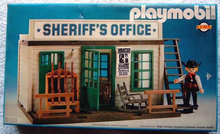 Playmobil Playmobil Lyra 3423 – Oficina del sheriff 1 Playmobil Lyra 3423 Oficina del sheriff