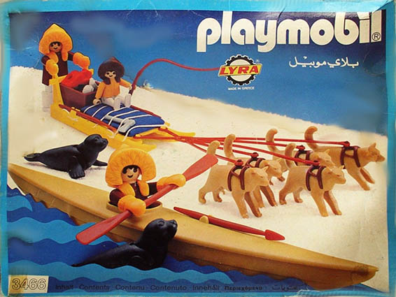 Playmobil Lyra 3466 Kayak y trineo