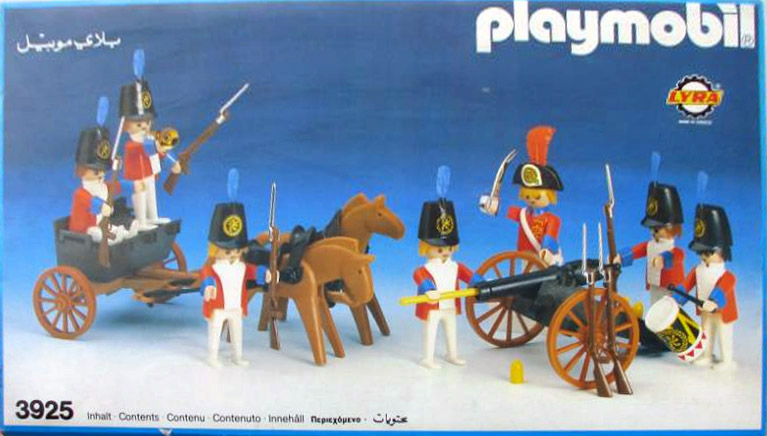 Playmobil Playmobil Lyra 3925 – Casacas rojas con artillería 1 Playmobil Lyra 3925 Casacas rojas con artillería