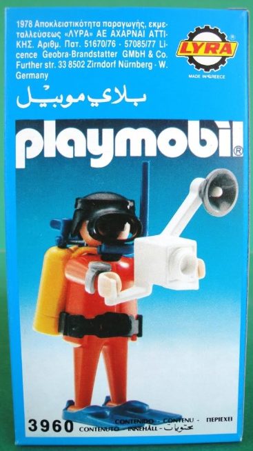 Playmobil Playmobil Lyra 3960 – Buceador con cámara 1 Playmobil Lyra 3960 Buceador con cámara