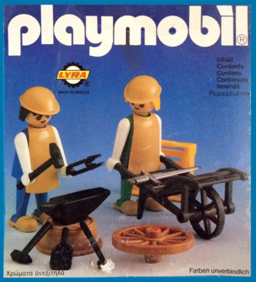 Playmobil Playmobil Lyra 3L32 – 2 herreros 1 Playmobil Lyra 3L32 2 herreros
