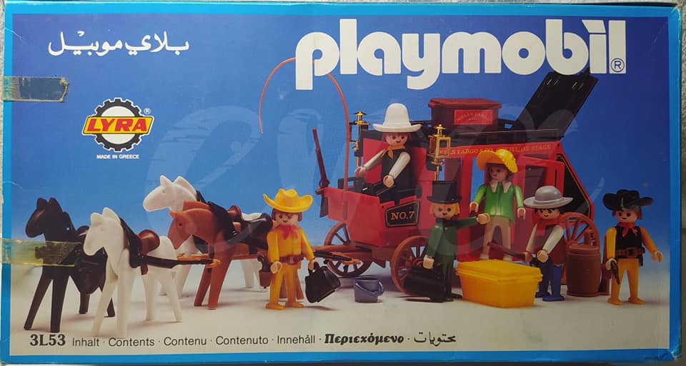 Playmobil Playmobil Lyra 3L53 – Diligencia roja 1 Playmobil Lyra 3L53 Diligencia roja
