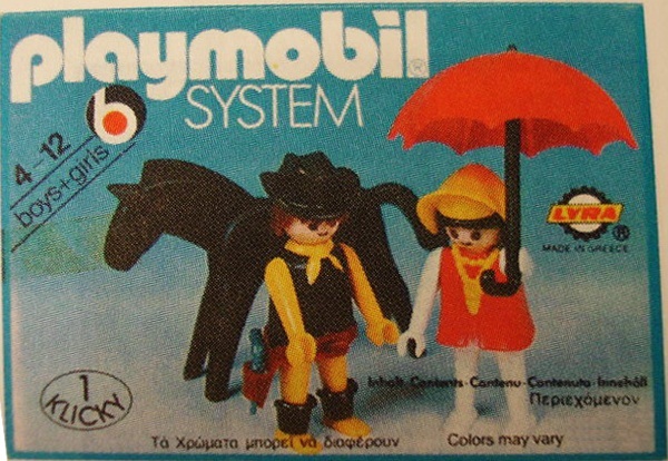 Playmobil Playmobil Lyra 3L92 – Vaquero y dama con paraguas 1 Playmobil Lyra 3L92 Vaquero y dama con paraguas