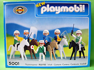 Playmobil Lyra 5001 Set policía montada
