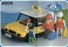 Playmobil Lyra 6004 Familia con taxi