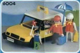 Playmobil Lyra 6004 Familia con taxi
