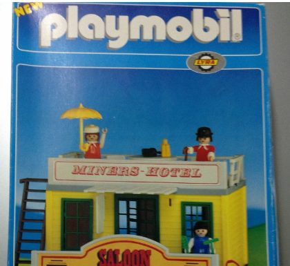 Playmobil Lyra 8008 Saloon y Hotel de mineros