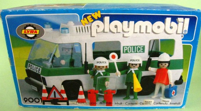 Playmobil Lyra 9001 Furgón policial