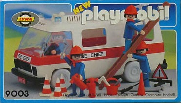 Playmobil Lyra 9003v1 Furgón de bomberos