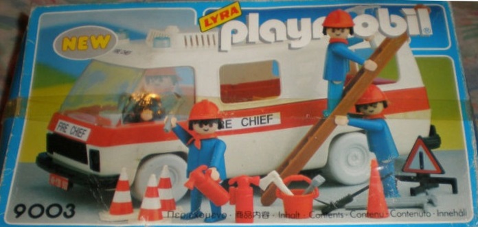Playmobil Lyra 9003v2 Furgón de bomberos