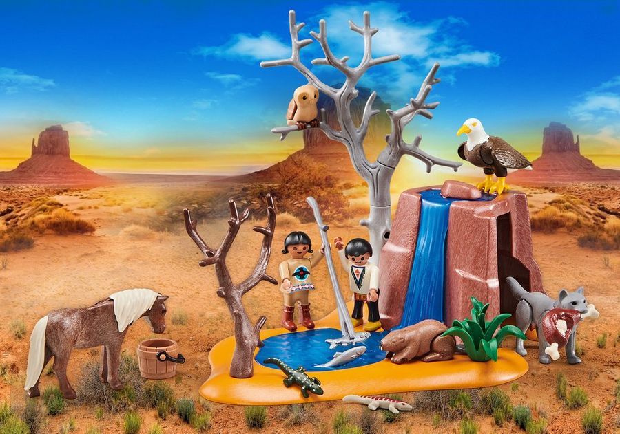 playmobil-1024 Playmobil 1024 Niños indios en el río