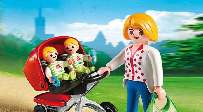 Playmobil 5573 Mamá con Carrito de Gemelos Playmobil 5573 Mamá con Carrito de Gemelos