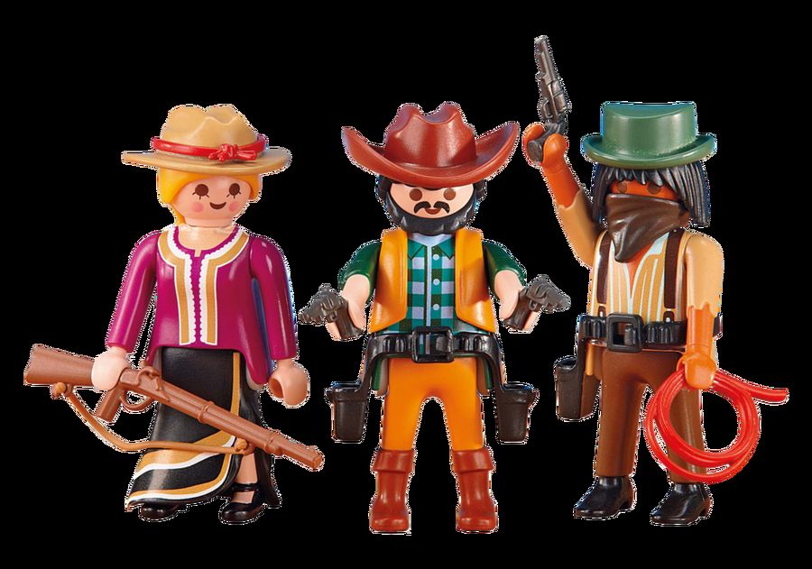playmobil-6278 Playmobil 6278 2 Cowboys y vaquera