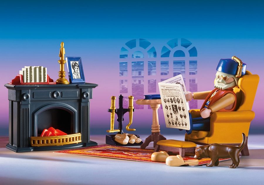 playmobil-70897 Playmobil 70897 Sala de la Chimenea