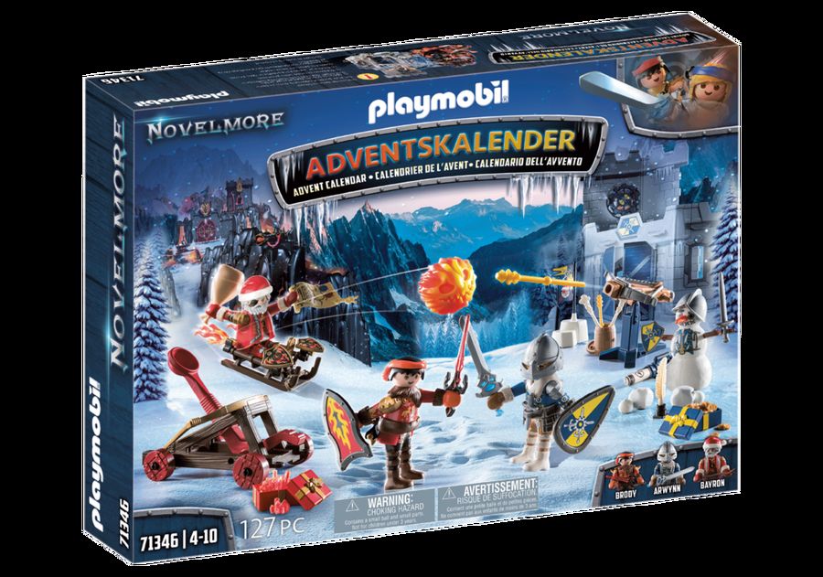 playmobil-71346 Playmobil 71346 Calendario de Adviento Novelmore - Batalla en la nieve