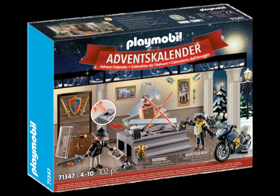 playmobil-71347 Playmobil 71347 Calendario de Adviento - Robo en el museo