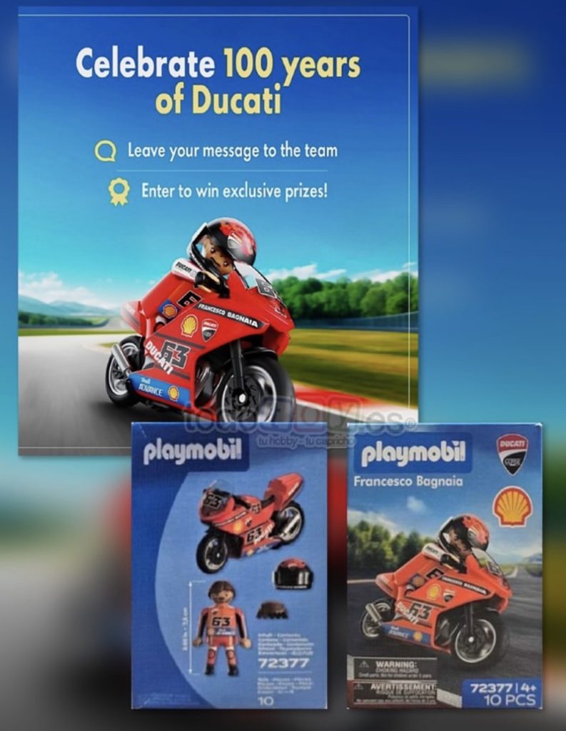Playmobil Playmobil 72377 Francesco Bagnaia Ducati MotoGP – Novedades 2026 – El Mundo Click 1 playmobil 72377 novedad 2026