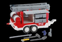 Playmobil 7485 Tráiler de bomberos