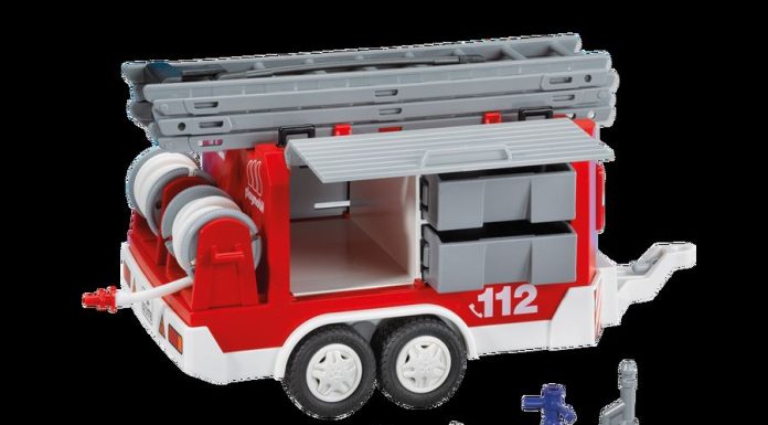 Playmobil 7485 Tráiler de bomberos Playmobil 7485 Tráiler de bomberos