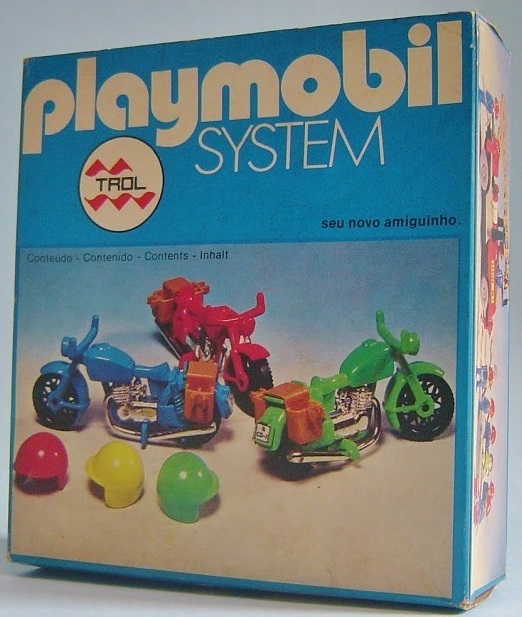Playmobil Trol 23.20.8 3 motorbikes
