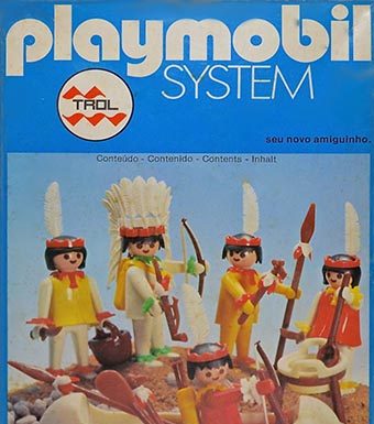 Playmobil Brasil Trol 23.25.1 – 5 indians with canoe Playmobil Brasil Trol 23.25.1 – 5 indians with canoe