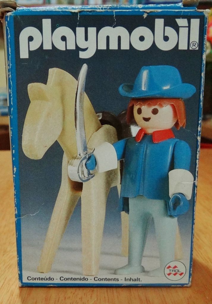 Playmobil Trol 23.35.3v2 Union Soldier with Horse