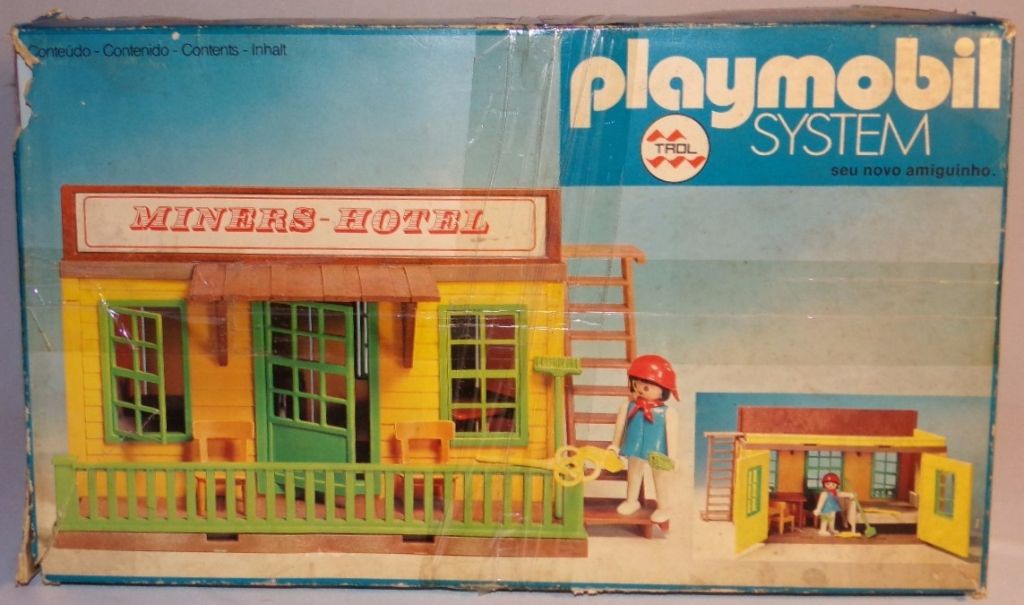 Playmobil Playmobil Brasil Trol 23.42.6 – Miners Hotel 1 Playmobil Trol 23.42.6 Miners Hotel
