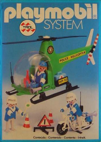 Playmobil Trol 23.70.1 Police helicopter