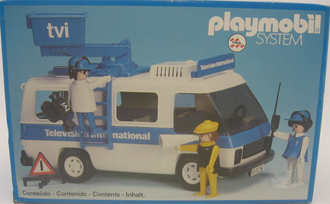 Playmobil Trol 23.71.1 Television International Van