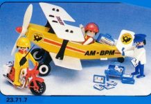 Playmobil Brasil Trol 23.71.7 – Biplane Air Mail