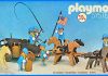 Playmobil Brasil Trol 23.75.1 – Union Cavalry with Horse Wagon