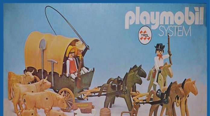Playmobil Brasil Trol 23.75.2 – Settlers & covered wagon Playmobil Brasil Trol 23.75.2 – Settlers & covered wagon