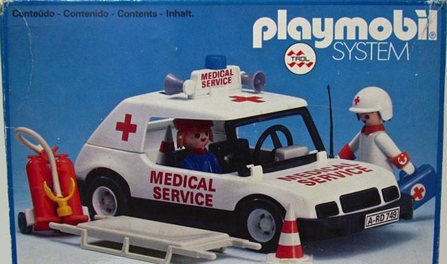 Playmobil Brasil Trol 23.77.6 – Medical Service car Playmobil Brasil Trol 23.77.6 – Medical Service car