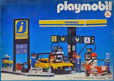 Playmobil Trol 23.88.6 ipiranga gas station