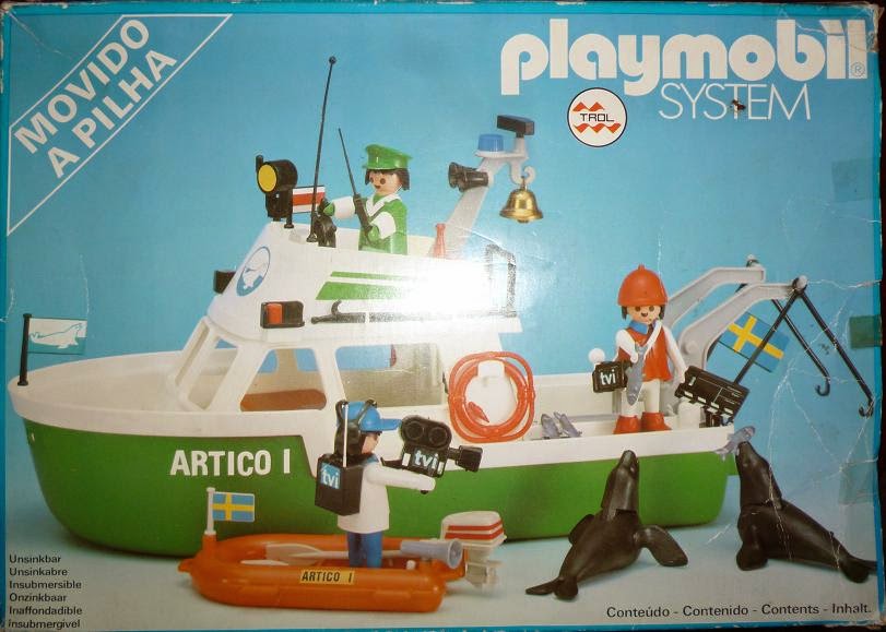Playmobil Trol 3722 Arctic expedition ship