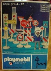 Playmobil USA Schaper 014 Traffic Control Set