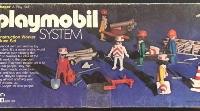 Playmobil USA Schaper 015 Construction Worker Deluxe Set