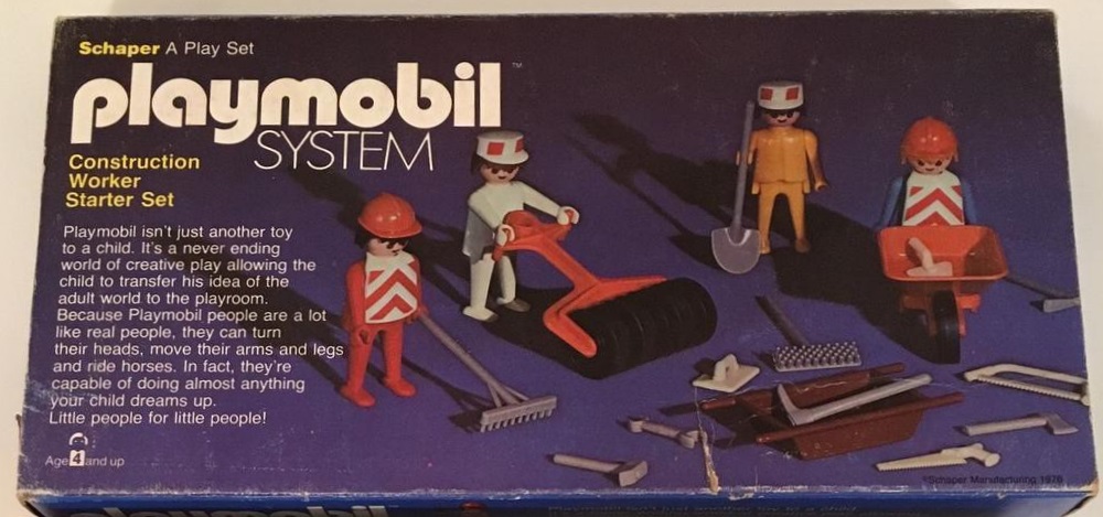 Playmobil USA Schaper 016 Construction Workers Starter Set Playmobil USA Schaper 016 Construction Workers Starter Set