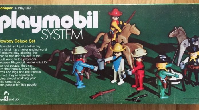 Playmobil USA Schaper 040 Cowboy Deluxe Set
