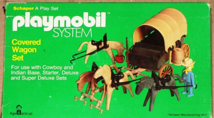 Playmobil USA Schaper 047 Covered Wagon Set