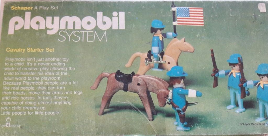 Playmobil USA Schaper 061 Cavalry Starter Set Playmobil USA Schaper 061 Cavalry Starter Set