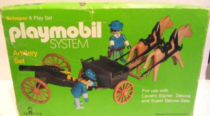 Playmobil USA Schaper 062 Artillery Set